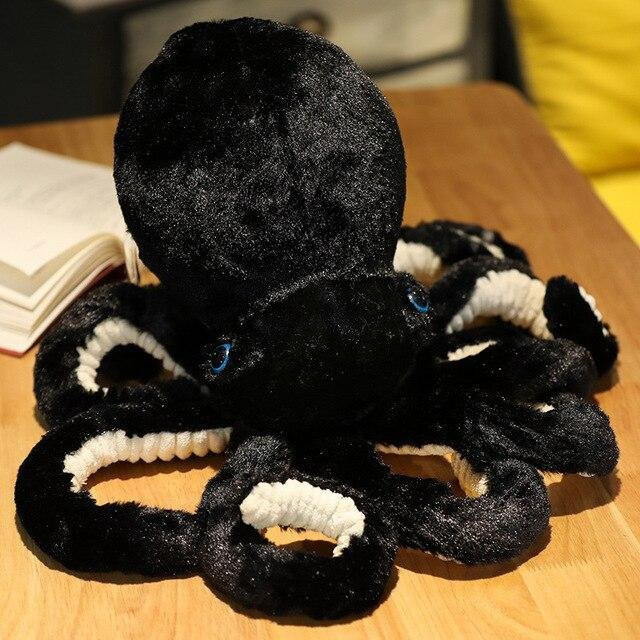 Binchi Keji Travel Oktopus-Plüschtier, schwarz, ab 12 Jahre - Bild 1