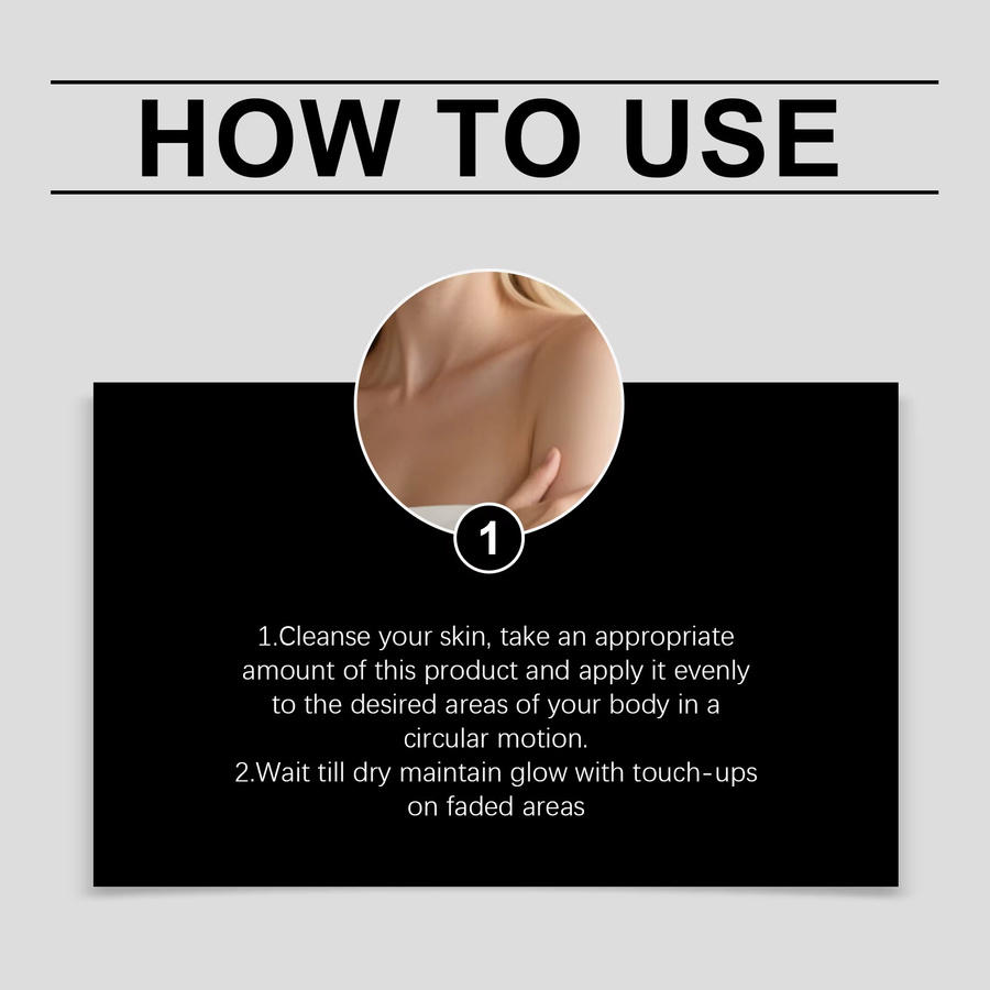 Hoygi Selbstbräunungs-Serum für Gesicht und Körper, Unisex - Bild 3