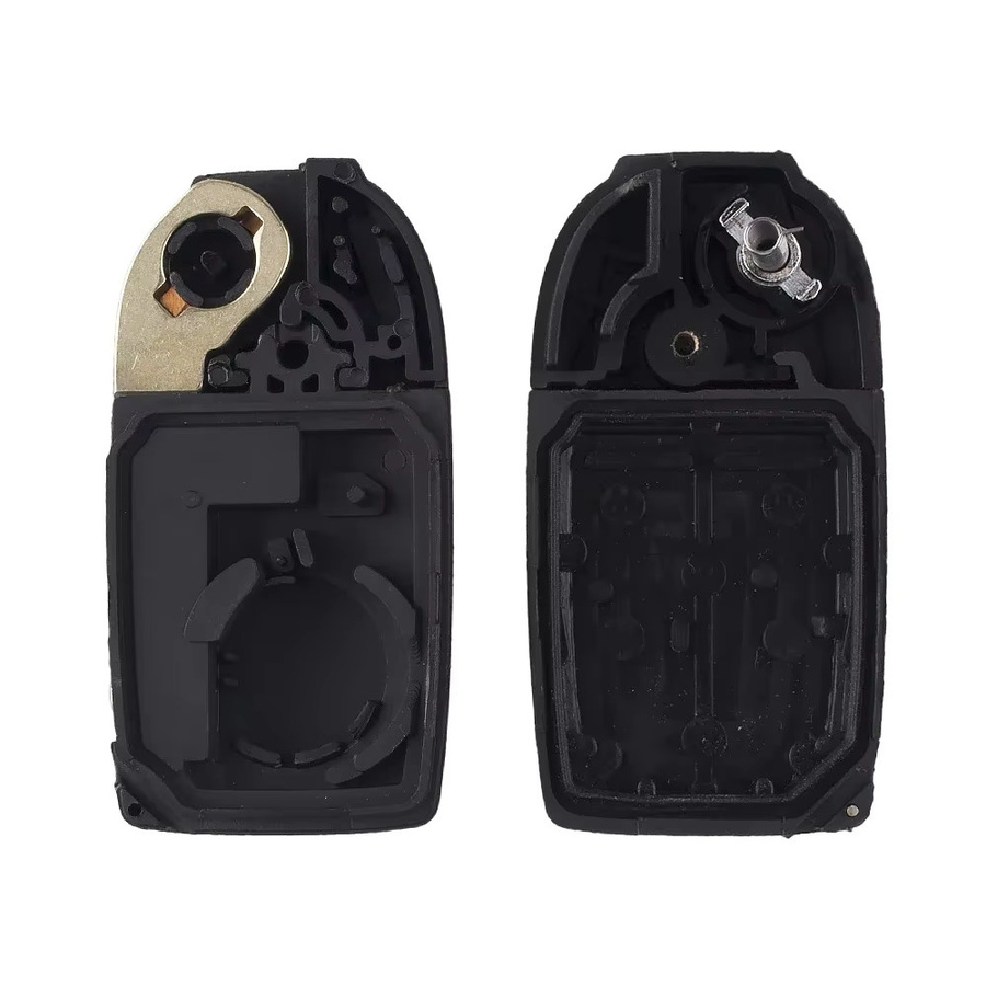 KEYYOU Ersatz Auto Schlüssel Hülle für Volvo XC70 XC90 V50 V70 S60 S80 C30 in Schwarz - Bild 3