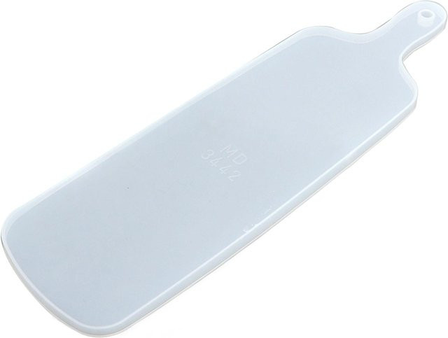 Igeteck Silikonform für DIY Untersetzer in Rechteck-Form, wiederverwendbare Tablettform, Farbe: Weiß - Bild 1