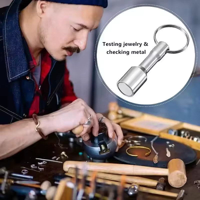 Mognot Magnetischer Schlüsselanhänger aus Metall für Autoschlüssel und Outdoor-Werkzeuge - Bild 3