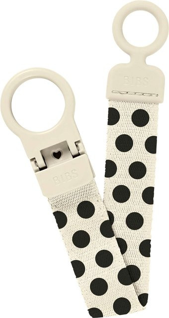 BIBS Schnullerkette aus Silikon in Schwarz, Weiß und Multicolour, BPA-frei und spülmaschinenfest - Bild 1