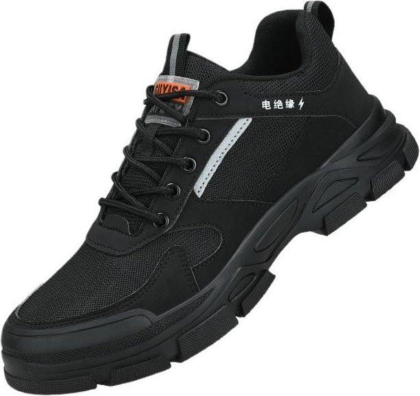 Avant-garde Isolierschuhe Anti-Quetsch- und Durchtrittssicher 10KV Elektrikerschuhe in Schwarz, Größe 46 - Bild 1