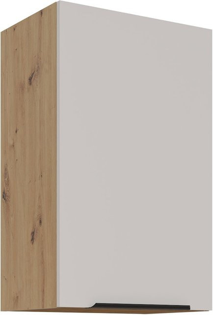 Küchen Hängeschrank SOLANO in Kaschmir Beige mit Einlegeböden, Breite: 45 cm - Bild 1