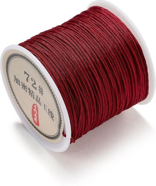 Nylonfaden Schnur, 0,8 mm, Makramee Seil, 1050 m - Bild 1