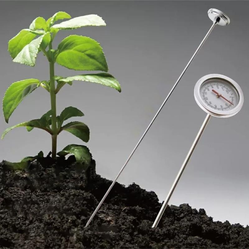 SoleMemory Bodenthermometer aus Edelstahl als präziser Kompostboden-Tester und Temperaturmonitor für den Garten sowie für landwirtschaftliche Anbauflächen und Forschungslabore - Bild 3