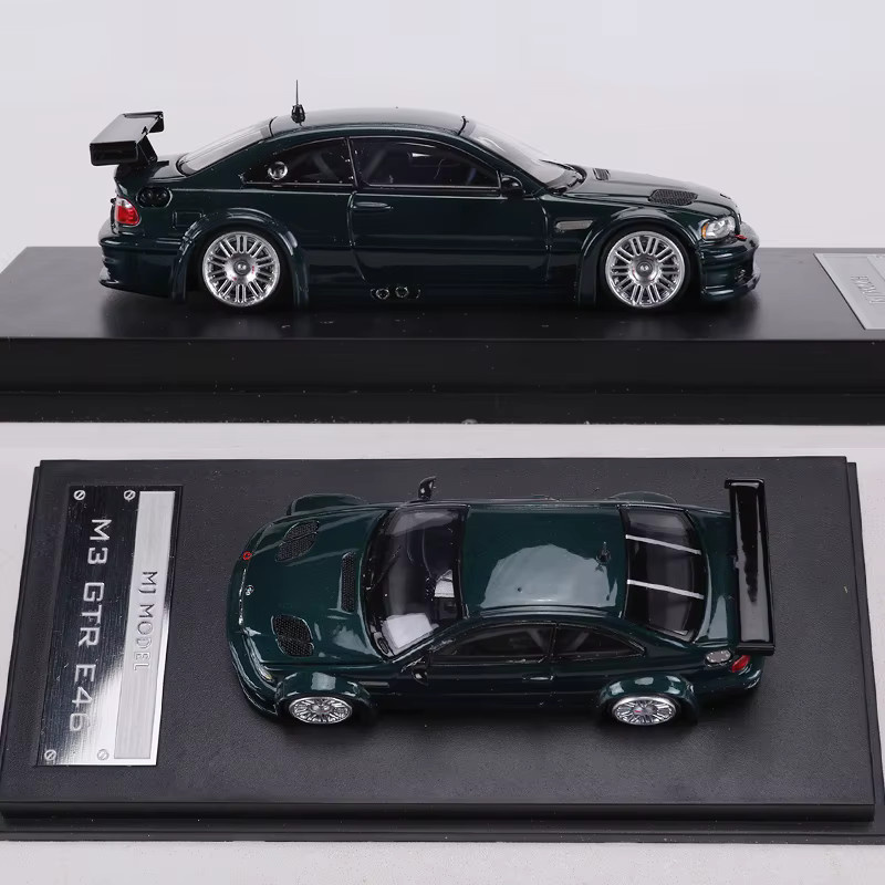 Maisto M3 E46 GTR Modellauto, 1:64, aus Legierung, mit öffnender Motorhaube - Bild 4