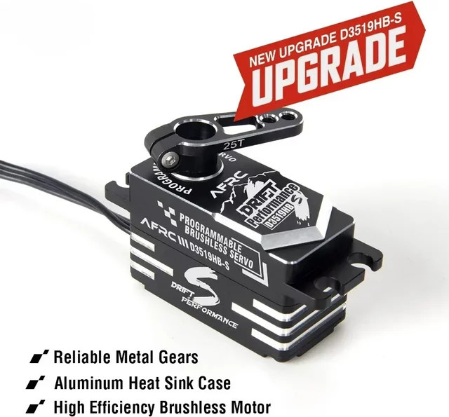 TIMEA D3519HB-S Flaches Programmierbares HV Bürstenloses Servo für RC-Auto-Drift - Bild 1