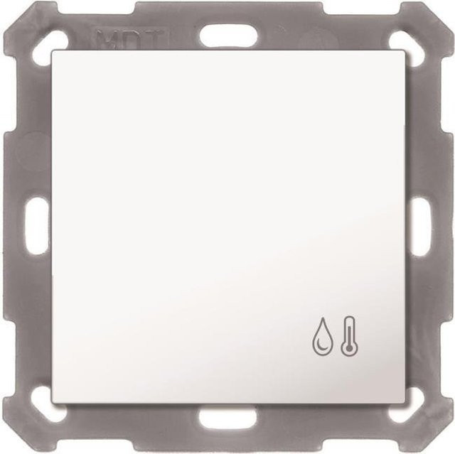 MDT SCN-TFS55.01 Raumtemperatur- und Feuchtesensor in Reinweiß glänzend - Bild 1