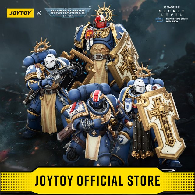 JOYTOY Warhammer 40k Ultramarines Titus, Actionfigur, 1/18 - Bild 1