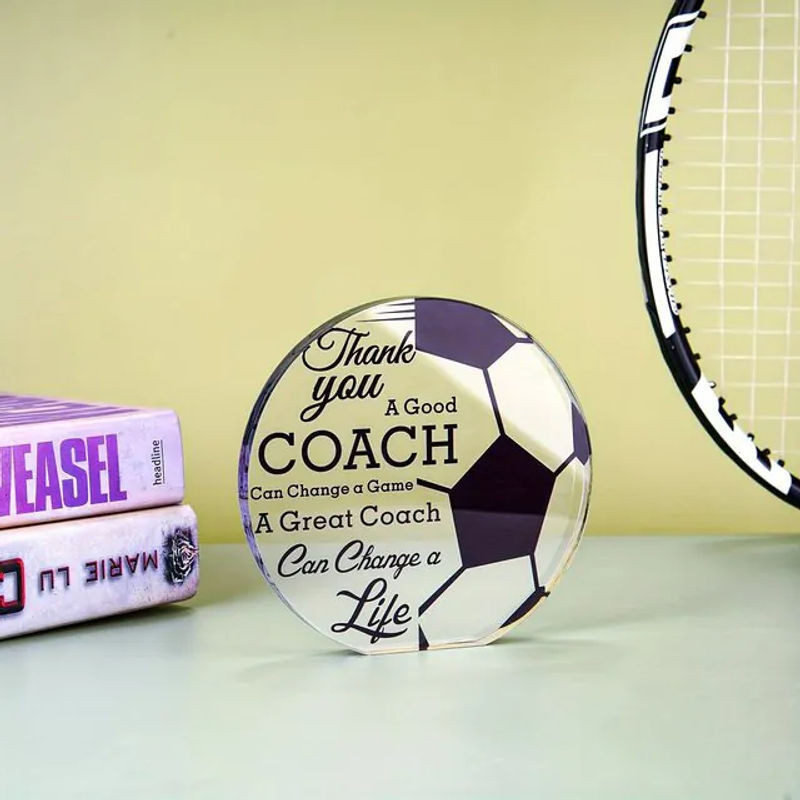 CIFBUY Acryl Fußball-Trainer Schreibtisch-Dekoration Ornament in Mehrfarbig - Bild 1