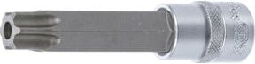 BGS Bit-Einsatz 5103-TB80 in Silber, T-Profil TX80 mit Bohrung, Antrieb Innenvierkant 12,5 mm (1/2"), Länge: 110 mm - Bild 1