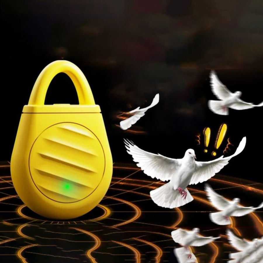 Baofenga Ultraschall-Vogelabwehrgerät und Insektenabwehrgerät in Weiß - Bild 1