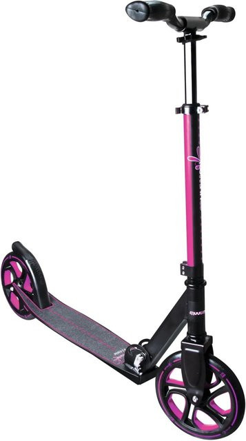 Muuwmi Scooter Pro Tretroller Aluminium Pink GS-geprüft höhenverstellbar - Bild 1