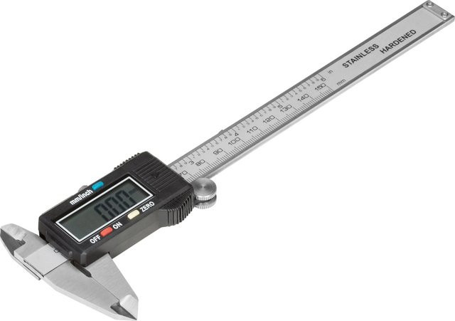 LUX-TOOLS Digitale Schieblehre Comfort in Silber, Messbereich 150 mm - Bild 1