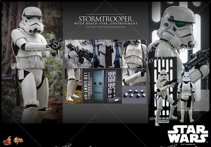 HOTTOYS Star Wars Stormtrooper, Actionfigur, 1/6 Skala, Set - Bild 5