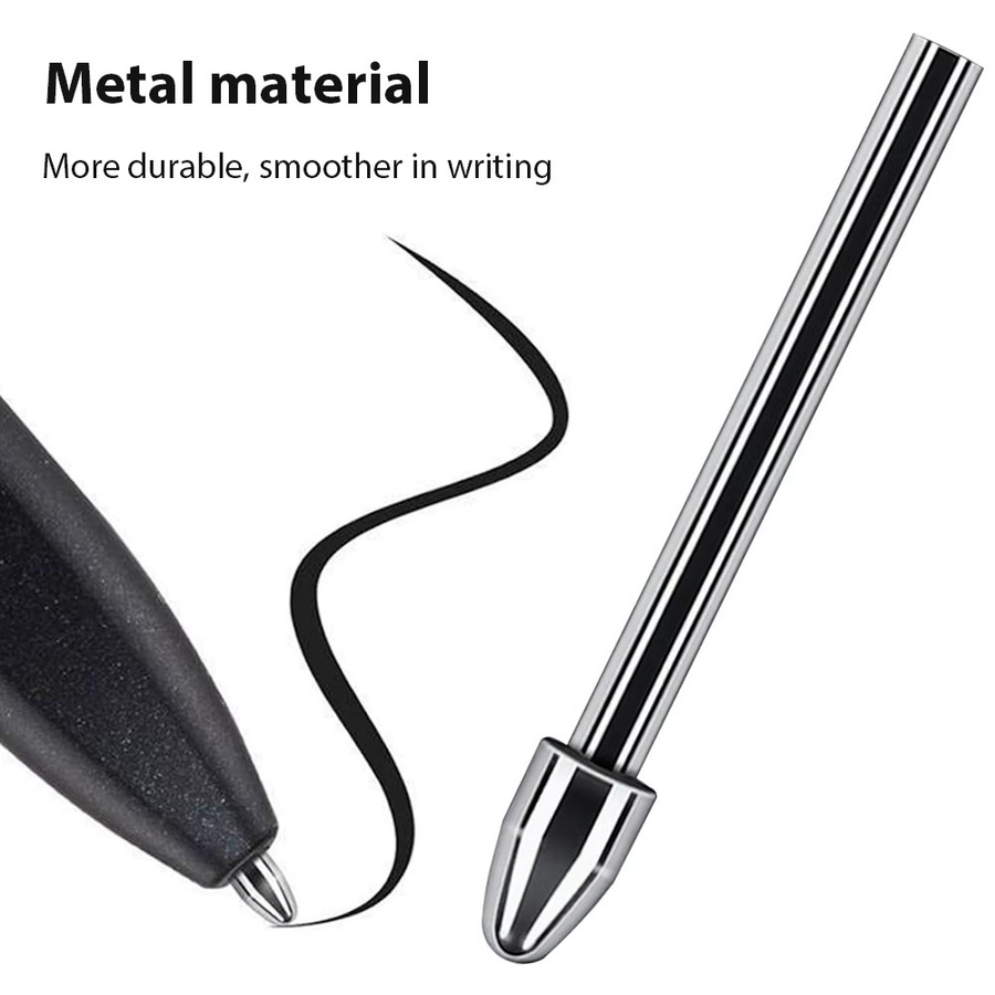 qukam Ersatz-Stylus-Bleistiftspitzen aus Metall in Silber für Samsung Galaxy Tab S7 FE S8+ S8 S9 S23, druckempfindlich mit 4096 Druckstufen - Bild 2