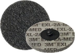 3M Roloc Kompaktscheibe XL-DR in Grau mit Körnung 100 und einem Durchmesser von 5,08 cm - Bild 1