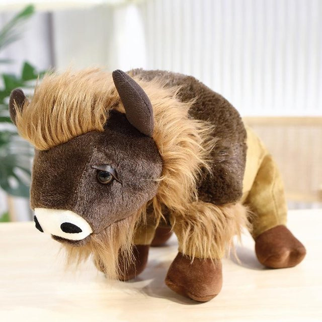 Stier Plüschtier, Tiere, Braun, ab 14 Jahre - Bild 1