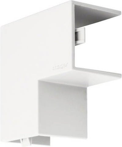 Hager Flachwinkel LF2502559016 Weiß B: 25 mm, H: 25 mm - Bild 1