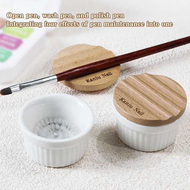 KANIU Smooth Brush Cleaner Cup, Reinigungsbecher für Pinsel, Unisex - Bild 1