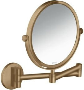 hansgrohe Axor Uni. Circular Rasierspiegel zur Wandmontage in Bronze - Bild 1