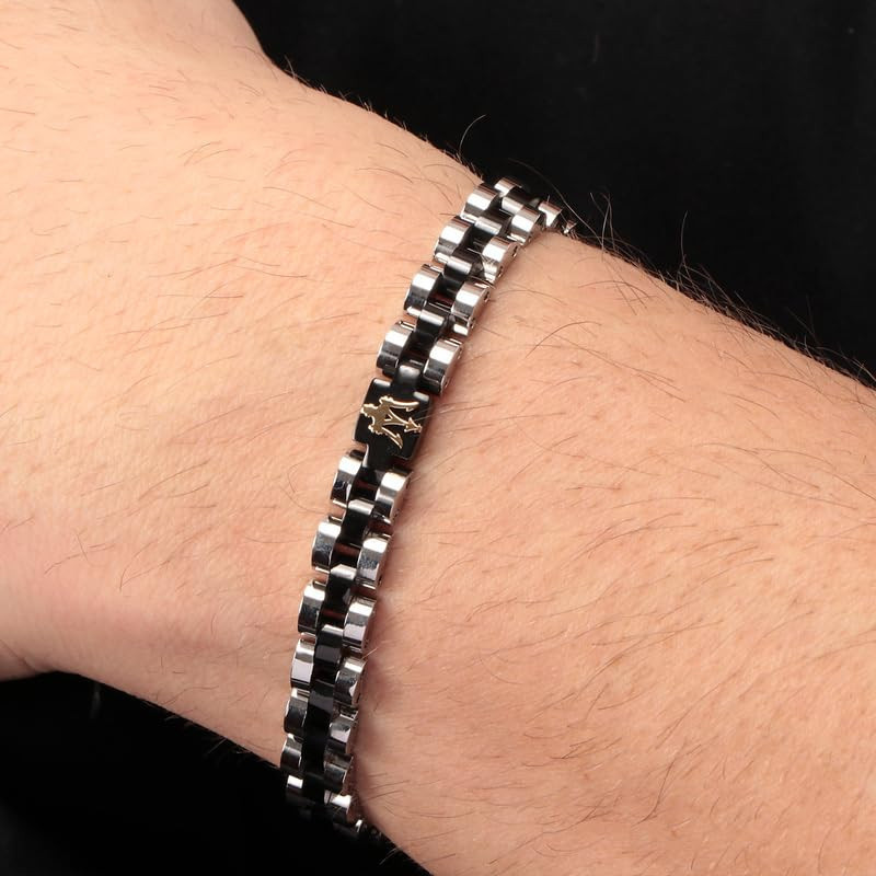 Maserati Armband Edelstahl, Schwarz, Herren - Bild 4