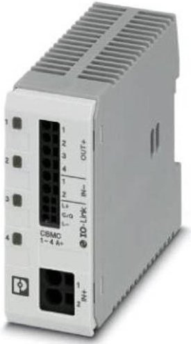Phoenix Contact 2910410 CBMC E4 24DC/1-4A+ IOL Schutzschalter in Grau und Transparent - Bild 1