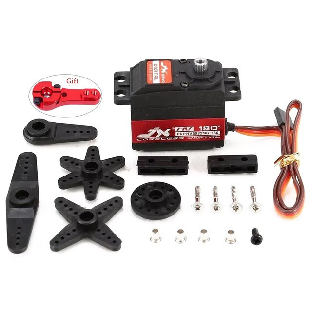 Jx PDI-HV5932MG Digitales Servo, 180 Grad, für RC Auto Boot Roboter Hubschrauber Quadcopter - Bild 1
