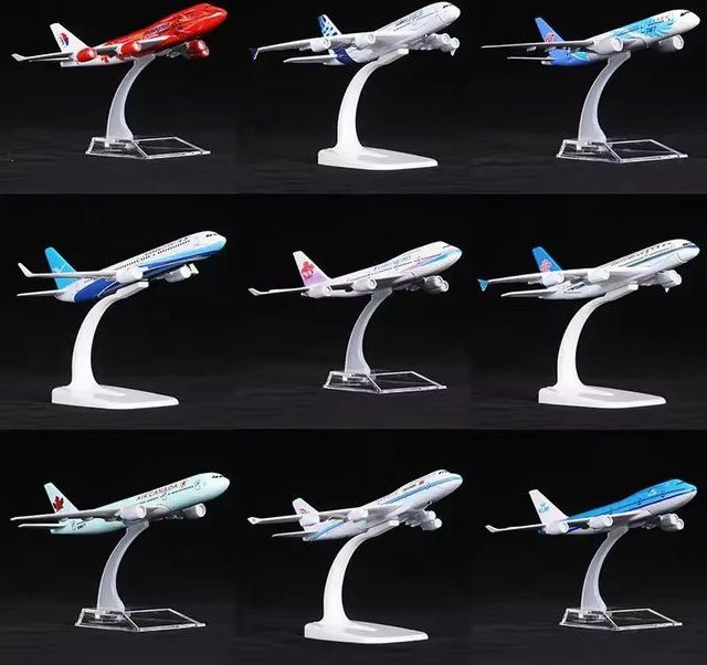 ZOCO Flugzeugmodell aus Druckguss-Legierung für Sammler, 16 cm - Bild 1