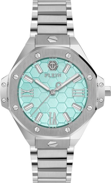 Philipp Plein Damenuhr, Quarz, Edelstahl, 39 mm, 5 ATM - Bild 1