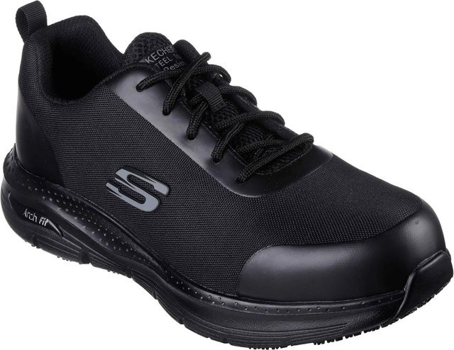 Skechers Sicherheitsschuhe Ringstap Arch Fit SR Herren S3 in Tiefschwarz Größe 48,5 - Bild 1