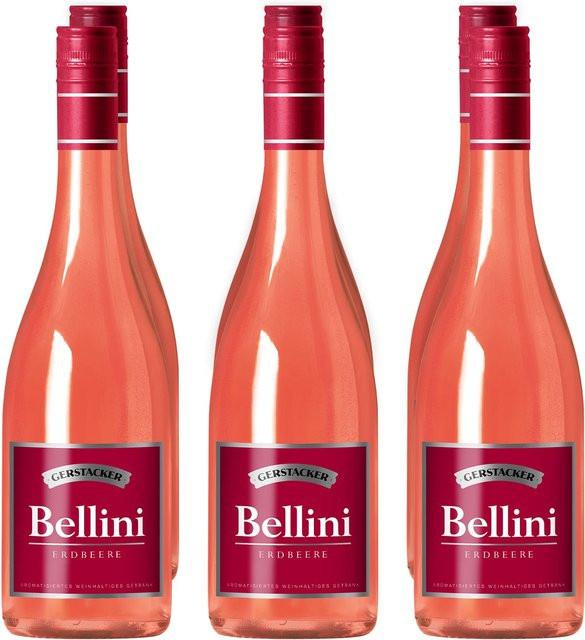 Gerstacker Bellini Erdbeer, Schaumwein, 6 x 0,75 l - Bild 1