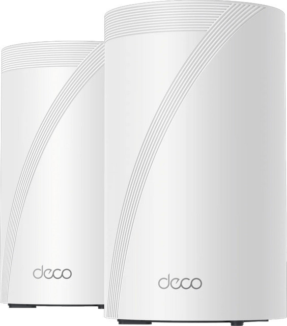 TP-Link Deco BE68 WiFi 7 Mesh-System Tri-Band Doppelpack in Weiß mit Ethernet/LAN - Bild 1