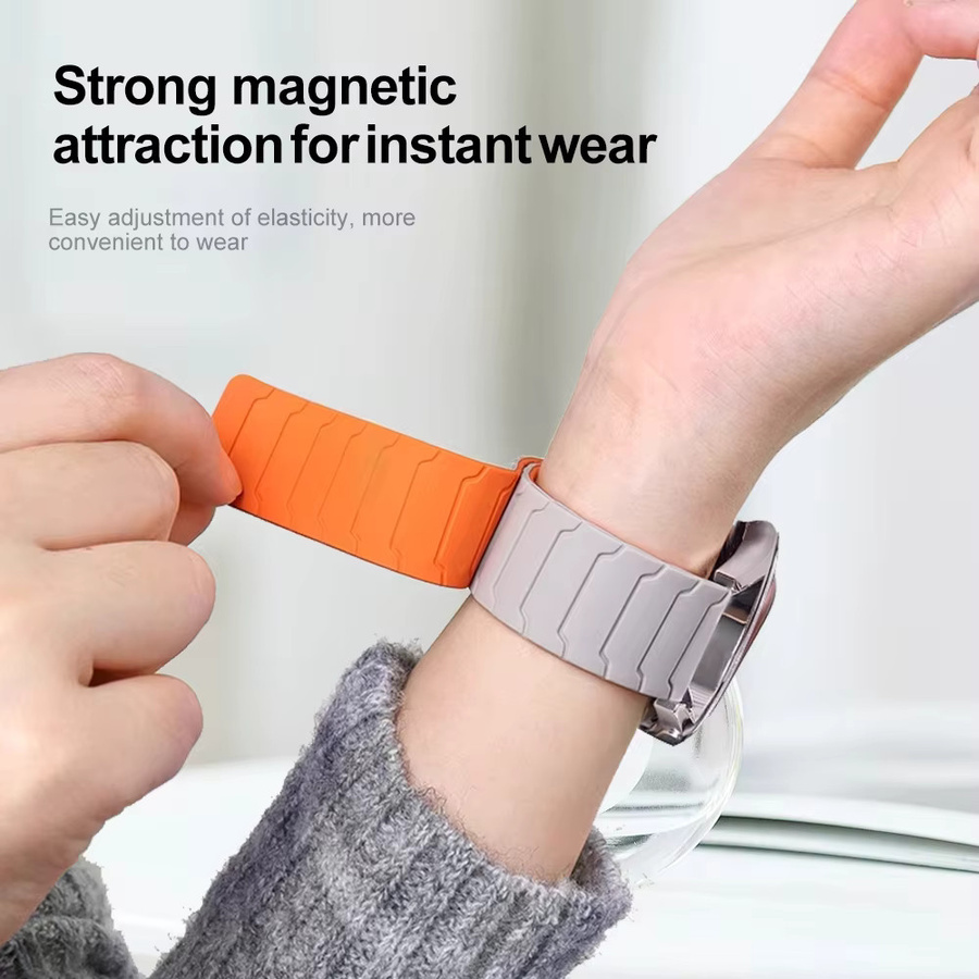 Uhrenarmband Silikon, 20 mm, Unisex - Bild 4