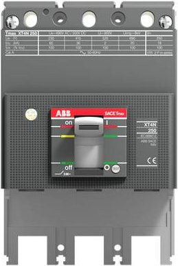 ABB XT4X 160 Leistungsschalter MCB in Grau mit einer maximalen Schaltspannung von 690 V/AC - Bild 1