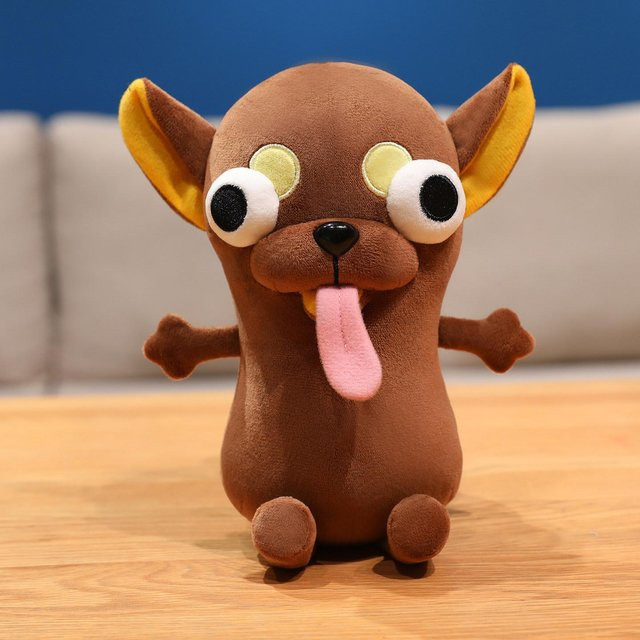 Yiran toy Lustige Hässliche Chihuahua Plüschpuppe, Stofftier, 60cm - Bild 1