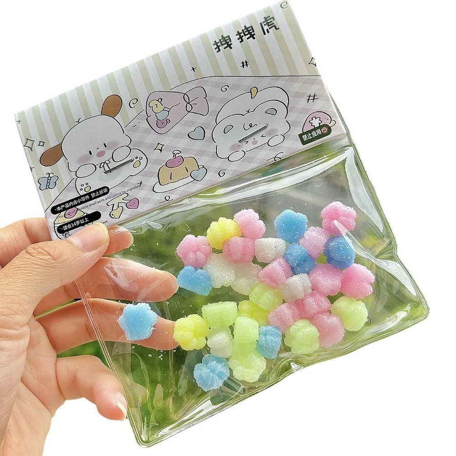 Yiran bag Mini Pinch Le Dekompressionsspielzeug Katzenkralle Weiches Buntes Dekompressionsspielzeug Langsame Rückfederung Dekompressionswerkzeug - Bild 2