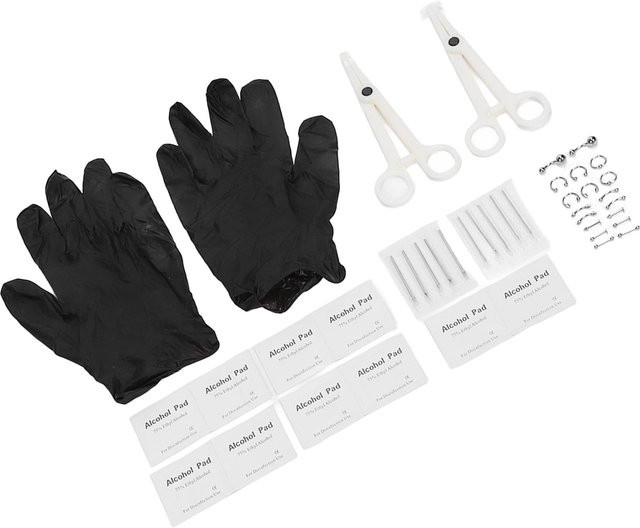 Bodypiercing-Set Edelstahl, Unisex - Bild 1