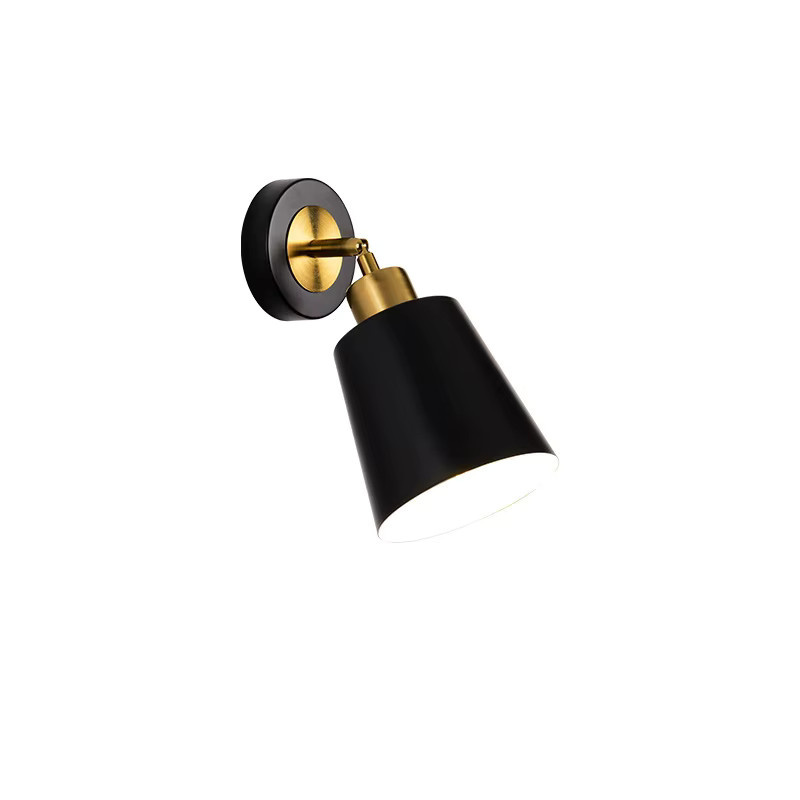 OSABO Moderne LED-Wandleuchte aus Metall in Schwarz mit warmweißem Licht und verstellbarem Leselampen-Design für Wohnzimmer, Schlafzimmer und Flur - Bild 4