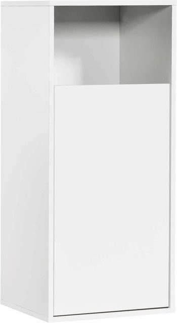 mokebo Wäscheschrank Der Wäschehüter Wäschesortierer in Weiß mit 1 Fach als Wäschekorb und Wäschetruhe - Bild 1