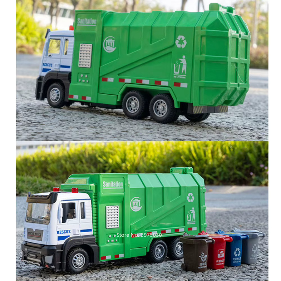 MINI AUTO Urban Sanitation Spielzeugauto, 1:32, mit Licht und Sound - Bild 5