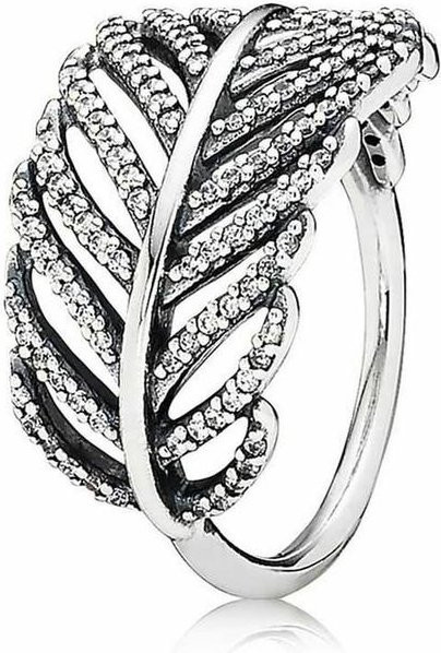 POMOiii Zwillings-Schmetterlingsring, 925 Silber, Kristall, Damen - Bild 1
