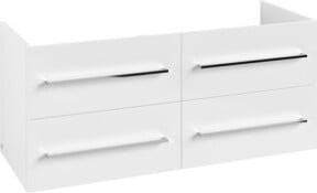 Villeroy & Boch Waschtischunterschrank Avento in Weiß Hochglanz, B/T/H: 118 x 51,4 x 48,4 cm - Bild 1