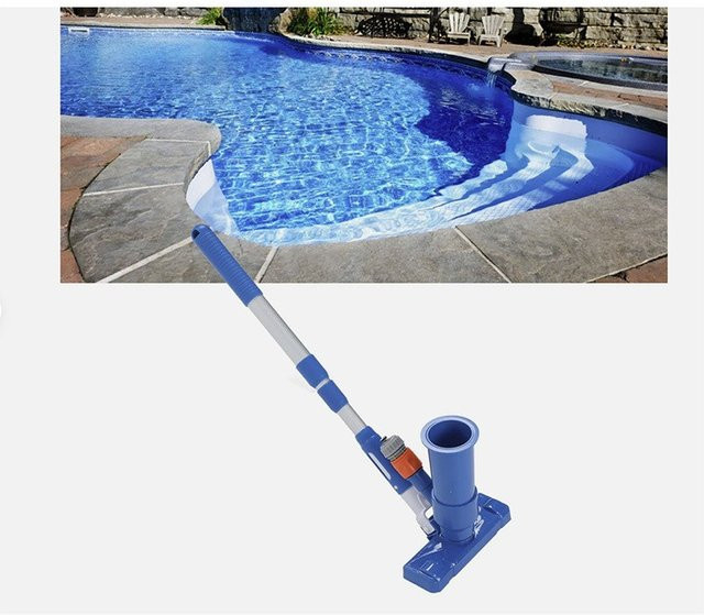 Tragbarer Jet Unterwasserreiniger Pool-Staubsauger in Blau - Bild 1