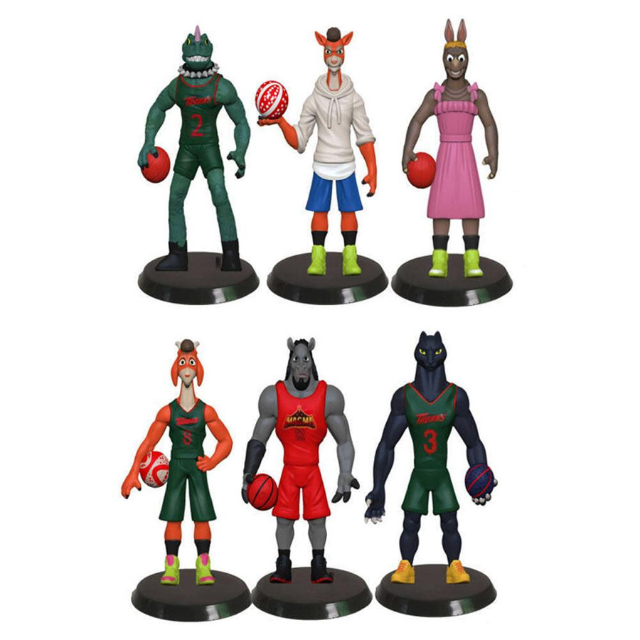 Yiran toy 1 Anime Figur Will Harris Jett Fillmore Lenny Williamson Actionfigur PVC 6-teiliges Set - Bild 4