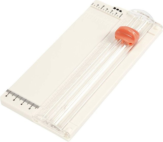 Papier-Schneidemaschine A5 von Creativ Company in Weiß - Bild 1