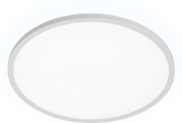 LIVARNO Deckenpanel CCT mit Backlight, rund, weiß, dimmbar mit Fernbedienung und Timer - Bild 1