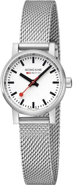 Mondaine Armbanduhr, Quarz, Edelstahl, 26 mm, Damen - Bild 1