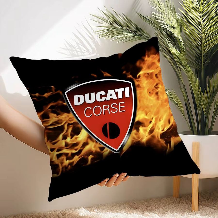D-DucatiES Italien Kissenbezug aus Plüsch in Multicolor für dein Sofa und deine Heimdekoration - Bild 4